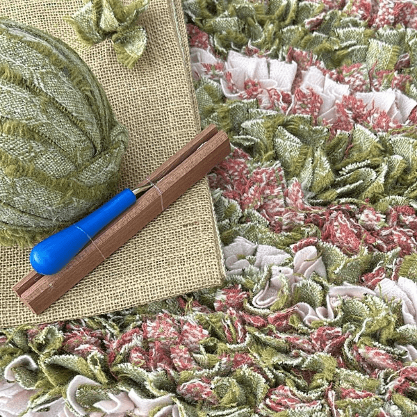 Rag Rugging Workshop with Lorraine and Alison